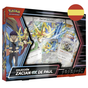 Blister cartas Zacian Ex de Paul