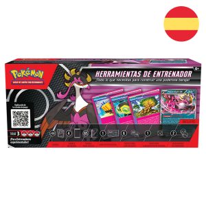 Estuche Kit Herramientas de Entrenador juego cartas coleccionables Pokemon